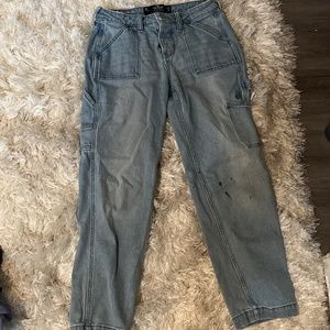 Hollister Jeans With Loops And Extra Pockets